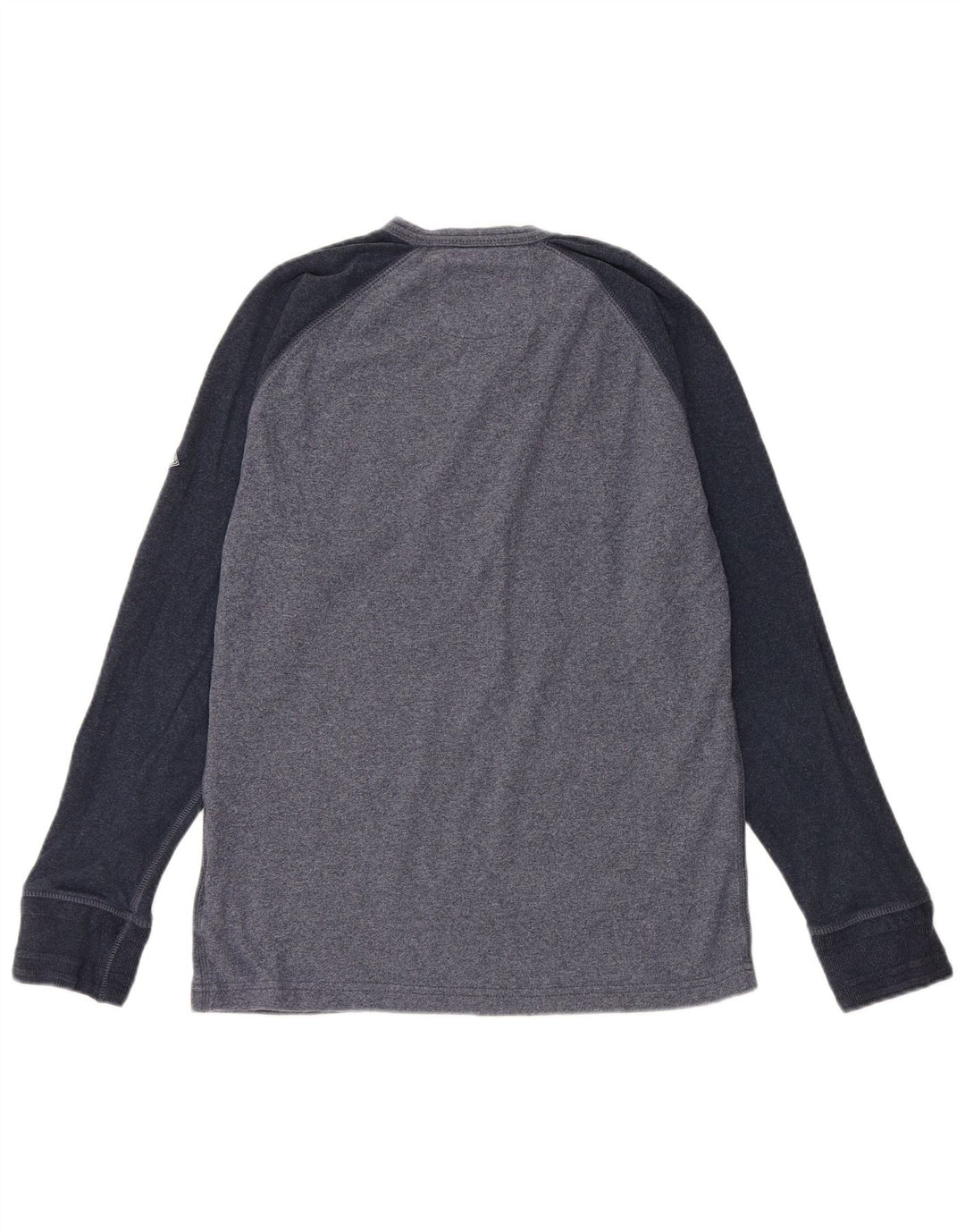 Superdry muška majica dugih rukava XL plavi pamuk u blokovima boja