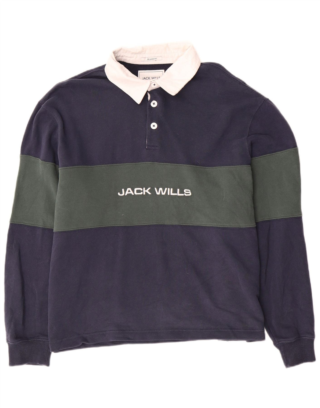 JACK WILLS Muška ragbi polo majica XL tamnoplave boje