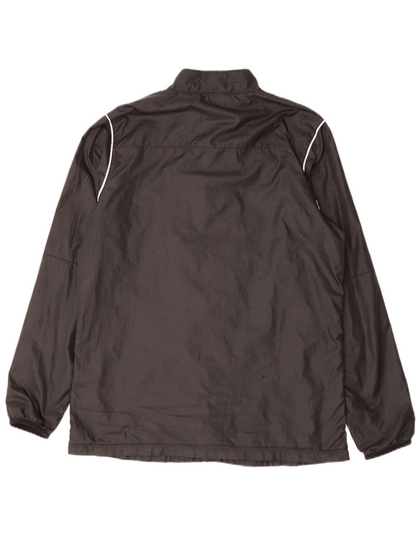 NIKE Mens Rain Jacket UK 40 Large Black Polyester