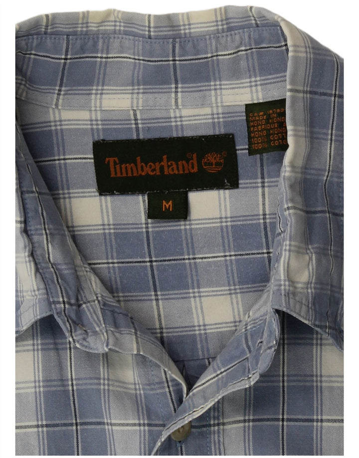 Timberland muška košulja Srednje plavi karirani pamuk