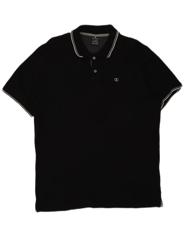 Champion muška polo majica XL crni pamuk