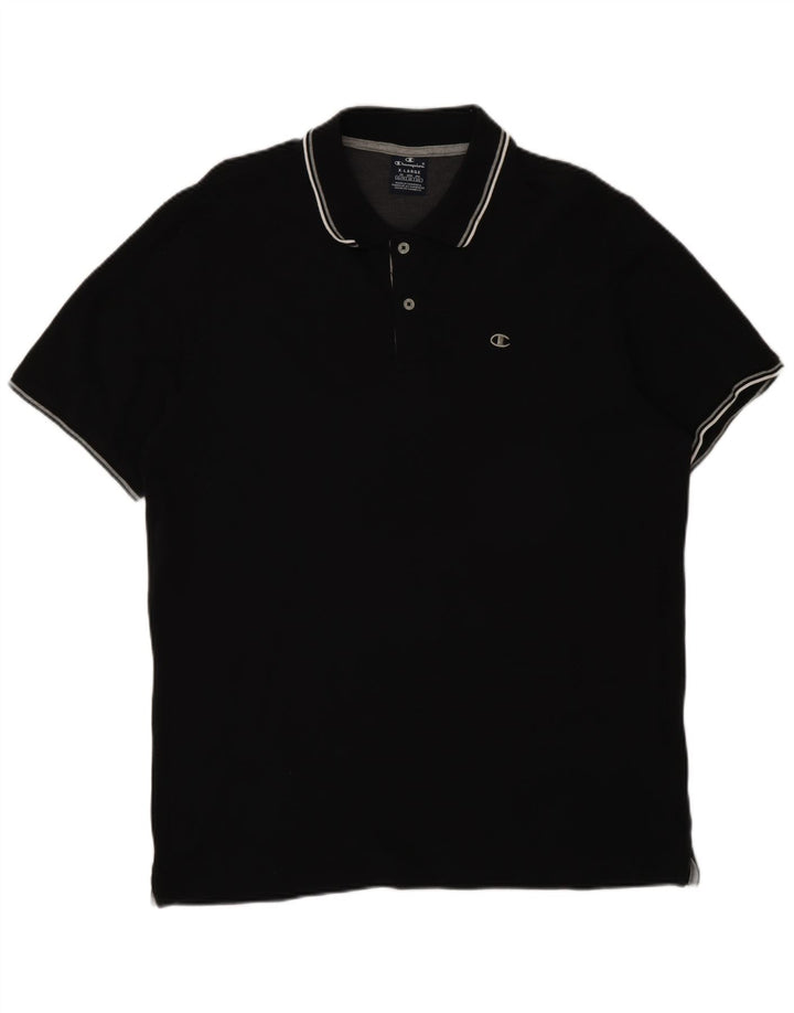 Champion muška polo majica XL crni pamuk