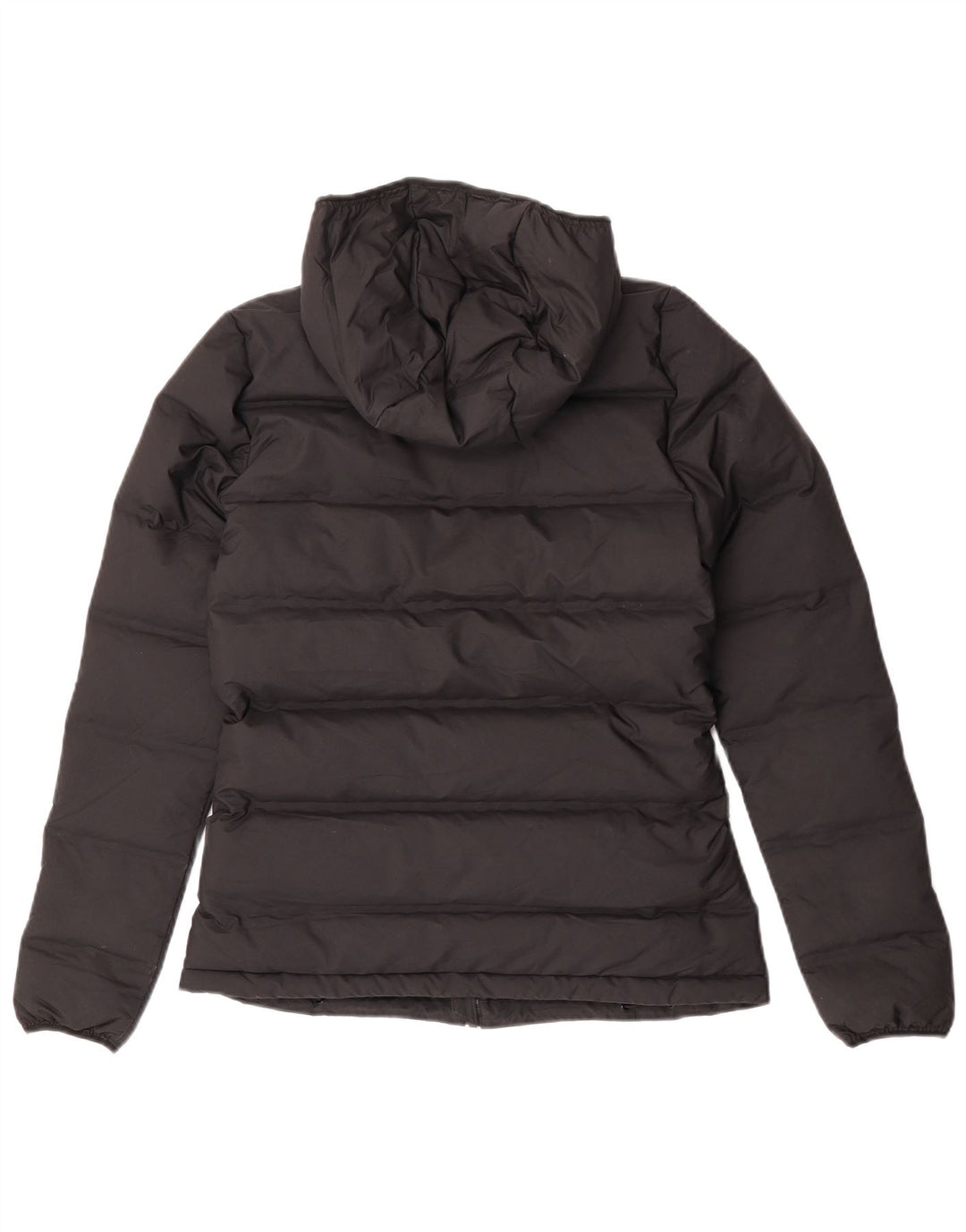 Adidas ženska podstavljena jakna s kapuljačom UK 4/6 XS crni poliester