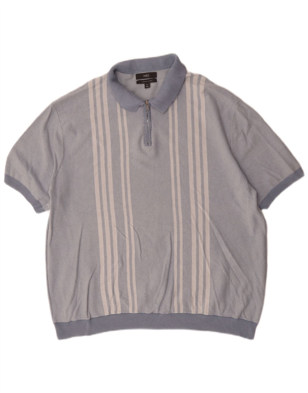 Marks & Spencer muška polo majica 2XL pamuk na plave pruge