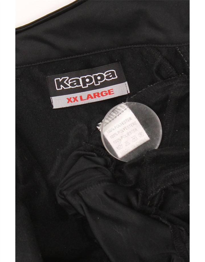 Kappa muška gornja jakna trenirke 2XL crni poliester