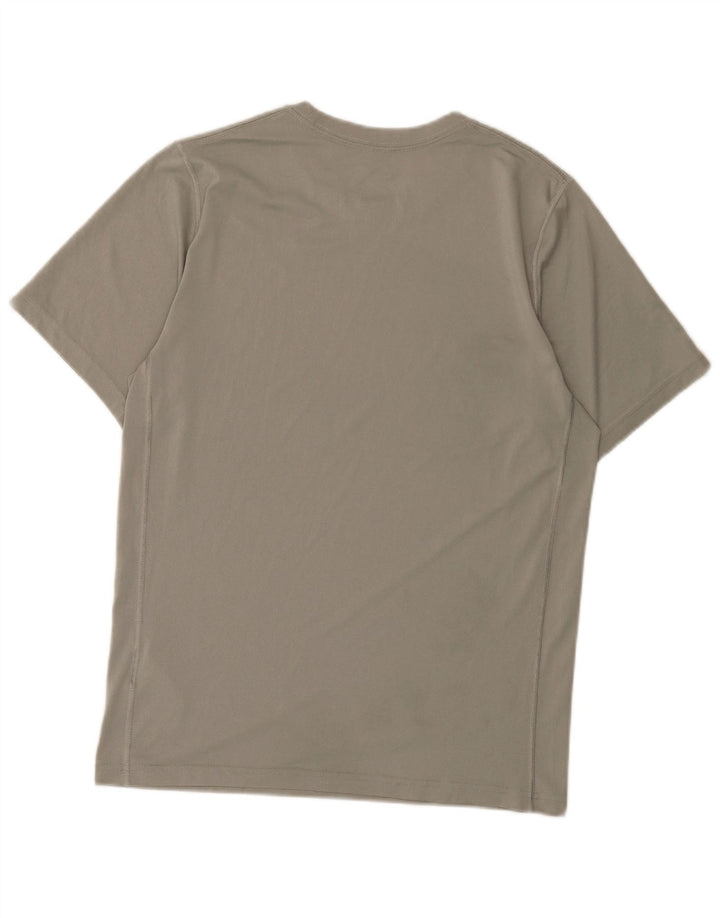 Nike Dri Fit majica kratkih rukava, mali sivi poliester