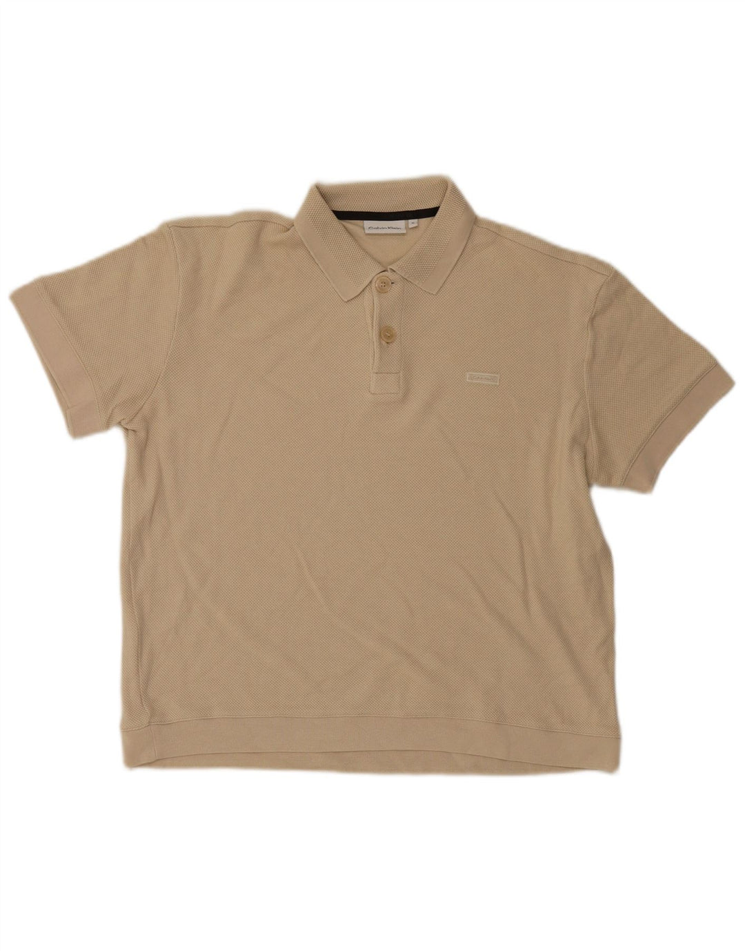 Calvin Klein muška polo majica srednje bež boje