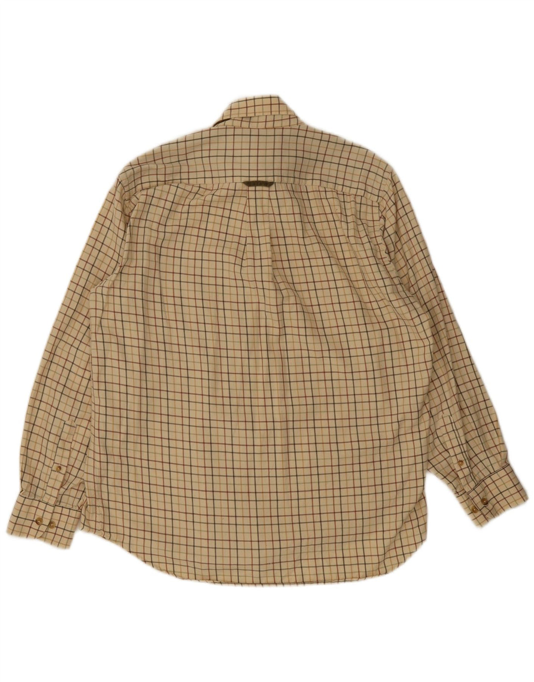 Barbour muška flanelska košulja, veliki bež karirani pamuk