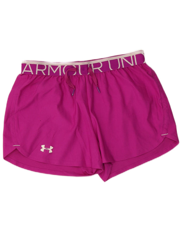 Under Armour ženske kratke sportske hlače Heat Gear Graphic UK 10 male ružičaste