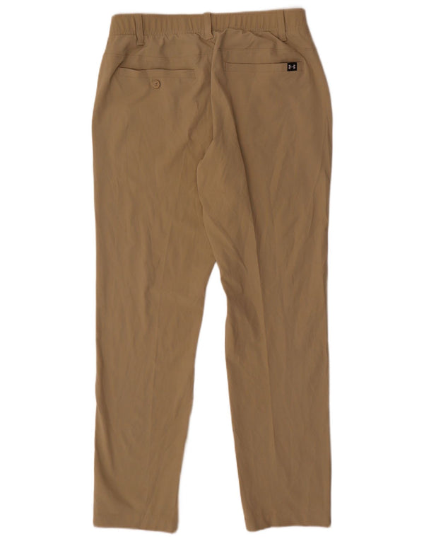 Under Armour muške uske chino hlače W32 L32 bež poliester