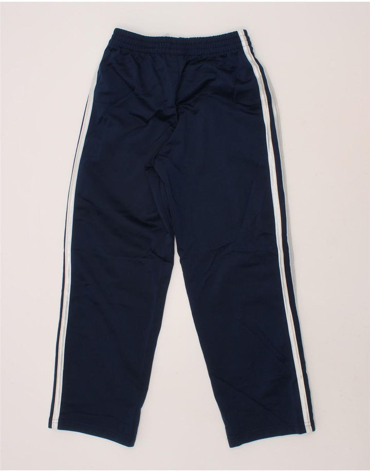 ADIDAS Boys Tracksuit Trousers 6-7 Years  Navy Blue Polyester Vintage Adidas and Second-Hand Adidas from Messina Hembry 