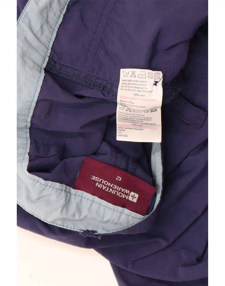 Mountain Warehouse Ženske kargo kratke hlače UK 12 srednje W32 tamnoplavi najlon