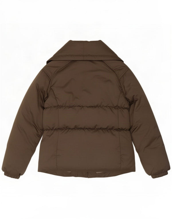 Ženska podstavljena jakna Tommy Hilfiger UK 18 XL smeđi poliester