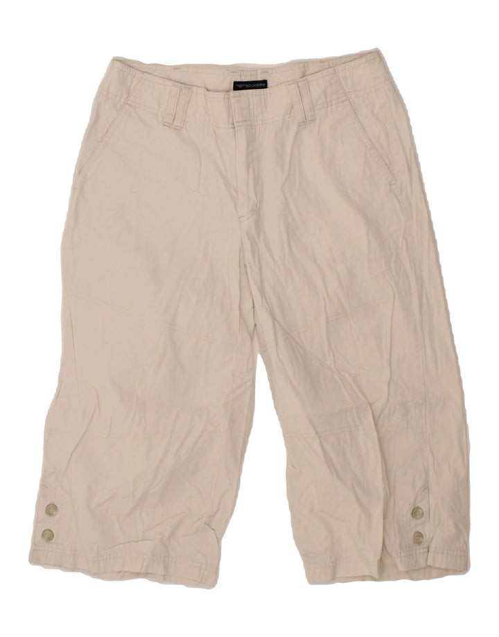 DOCKERS Womens Bermuda Shorts US 8 Medium W27 White Cotton Vintage Dockers and Second-Hand Dockers from Messina Hembry 