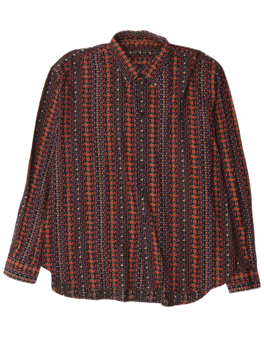 Vintage muška košulja XL višebojna geometrijska
