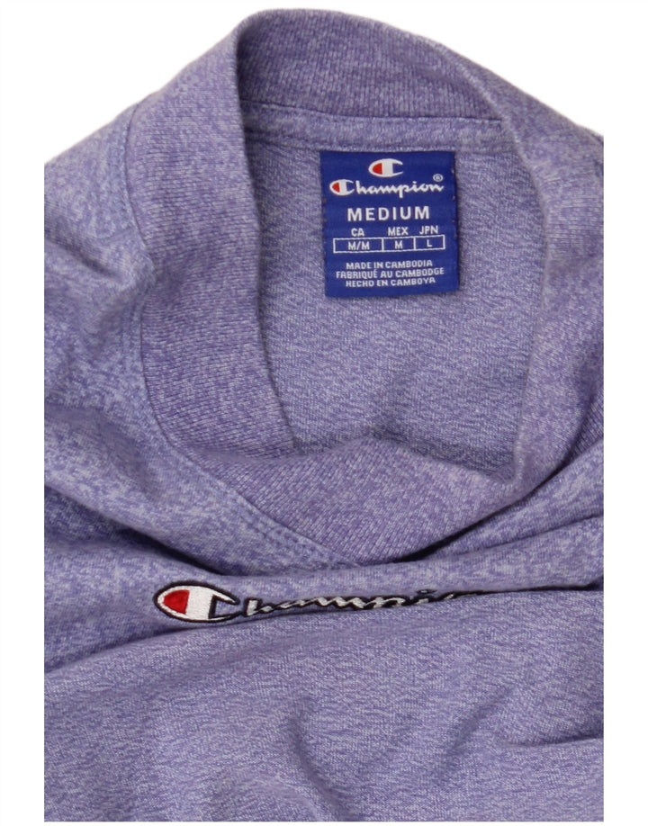 CHAMPION Ženska majica kratkih rukava s grafičkim motivima UK 12 srednje ljubičasta s pjegama