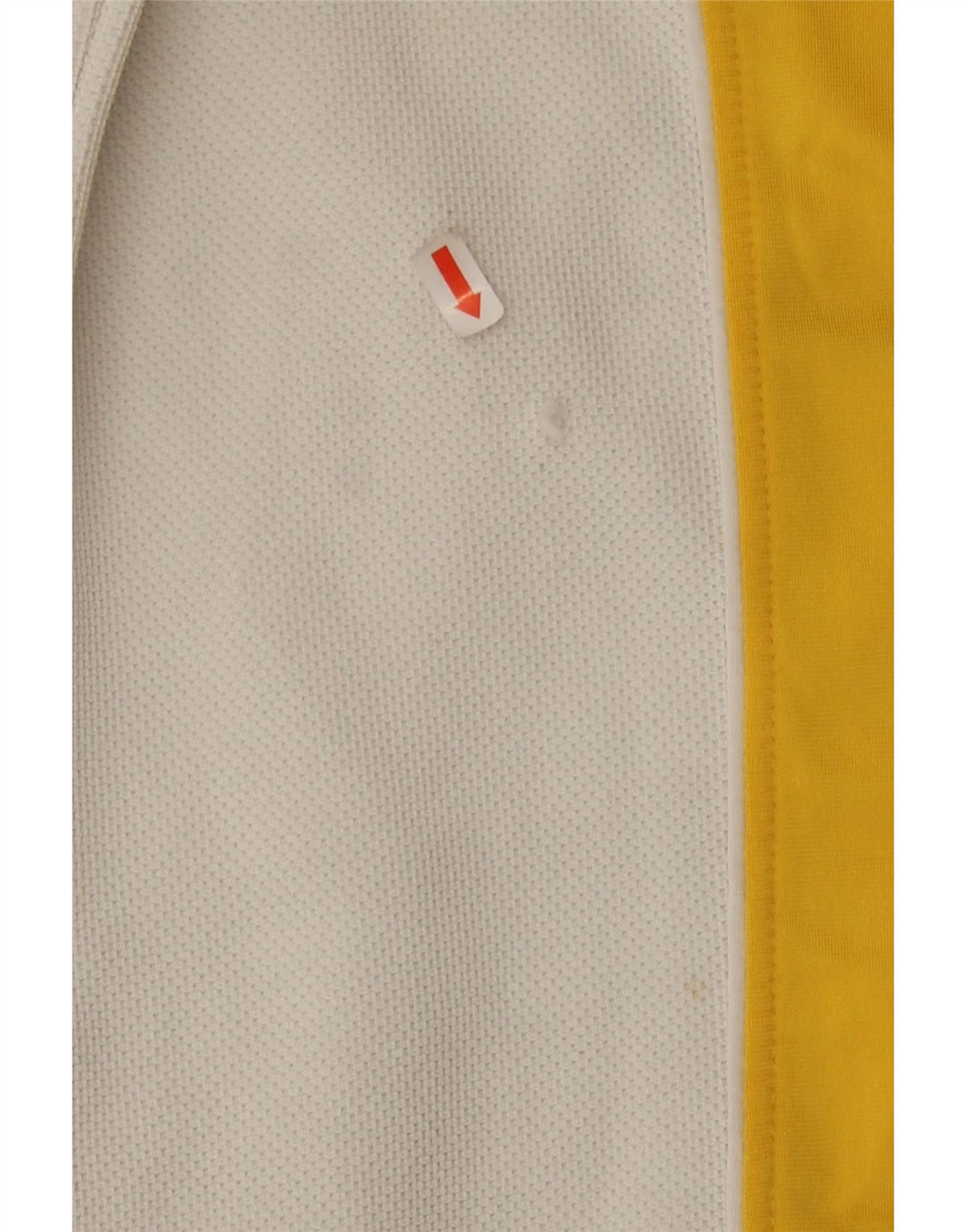 ASICS Mens Tracksuit Top Jacket Large Yellow Colourblock Polyester Vintage Asics and Second-Hand Asics from Messina Hembry 