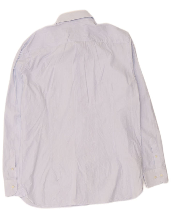 Muška košulja Massimo Dutti, veličina 44 17 XL, pamuk s plavim prugama