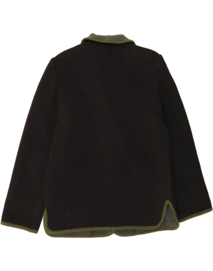 STEINBOCK Womens 3 Button Blazer Jacket UK 14 Medium Black Vintage Steinbock and Second-Hand Steinbock from Messina Hembry 