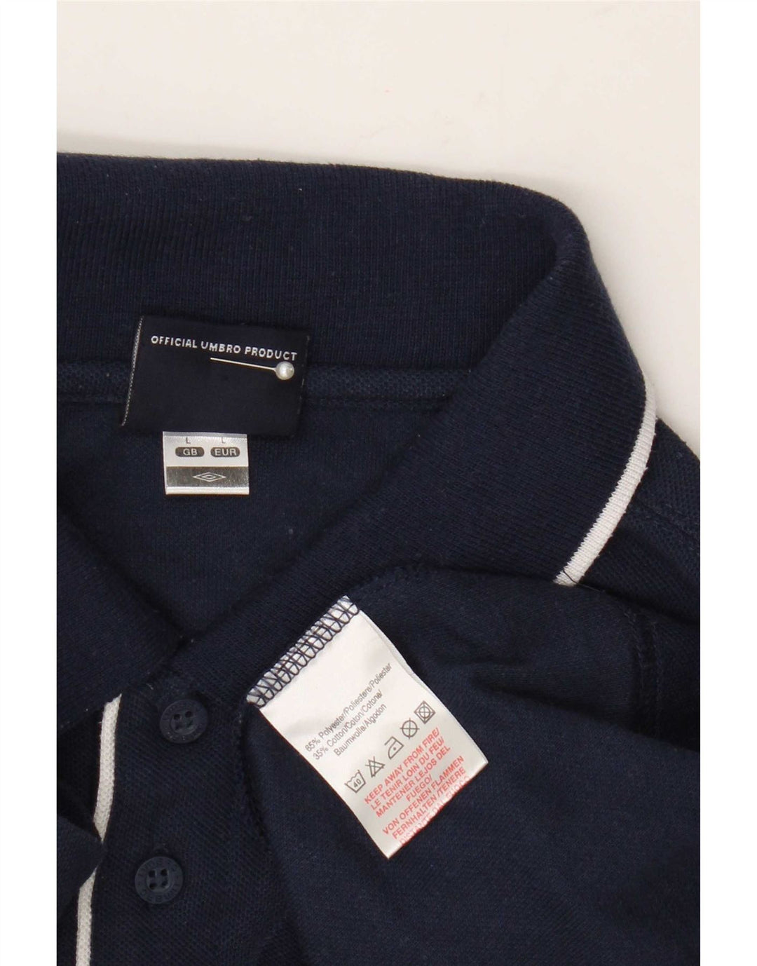 Umbro muška polo majica velika tamnoplava poliester