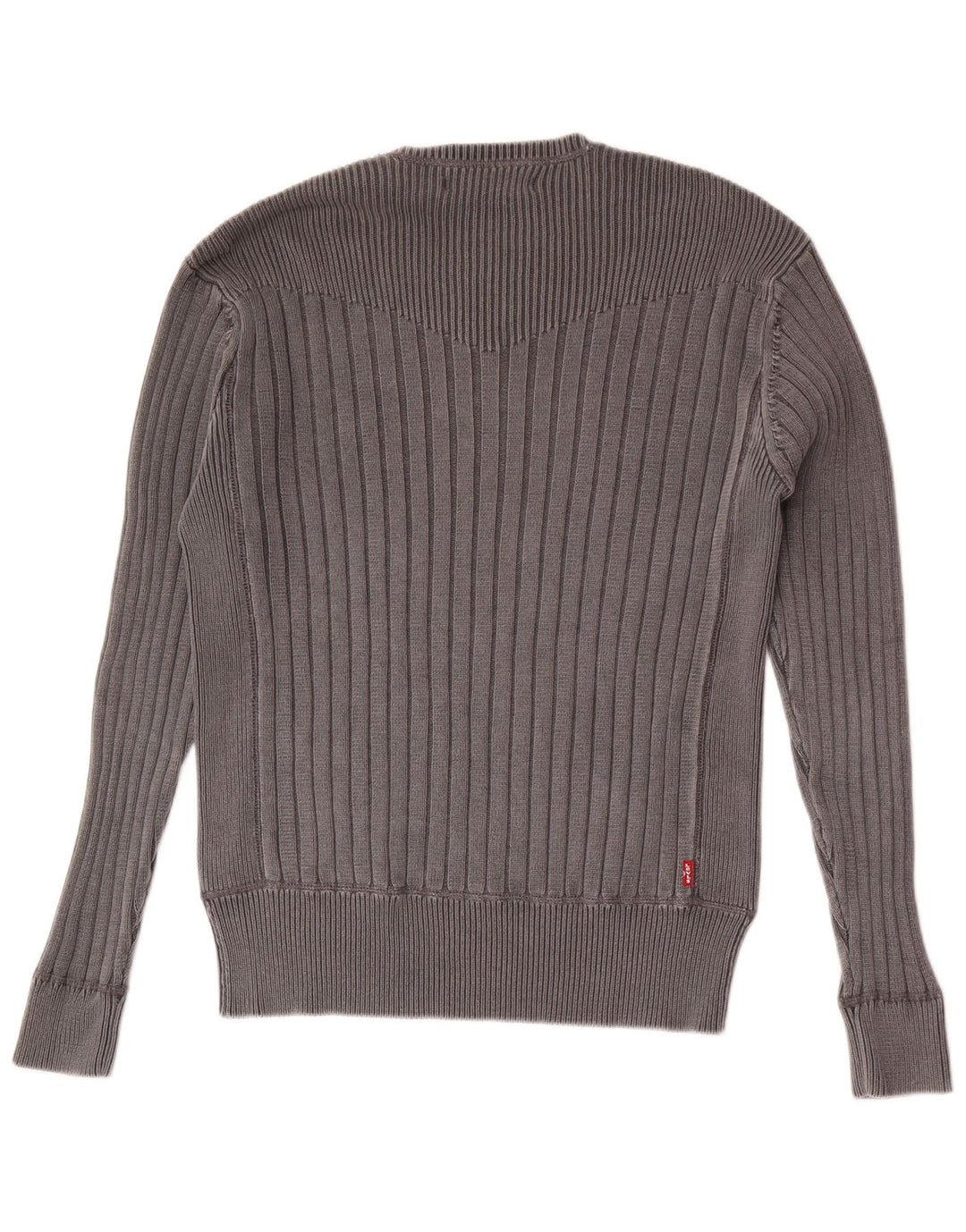 Levi's muški pulover s okruglim izrezom Veliki sivi pamuk