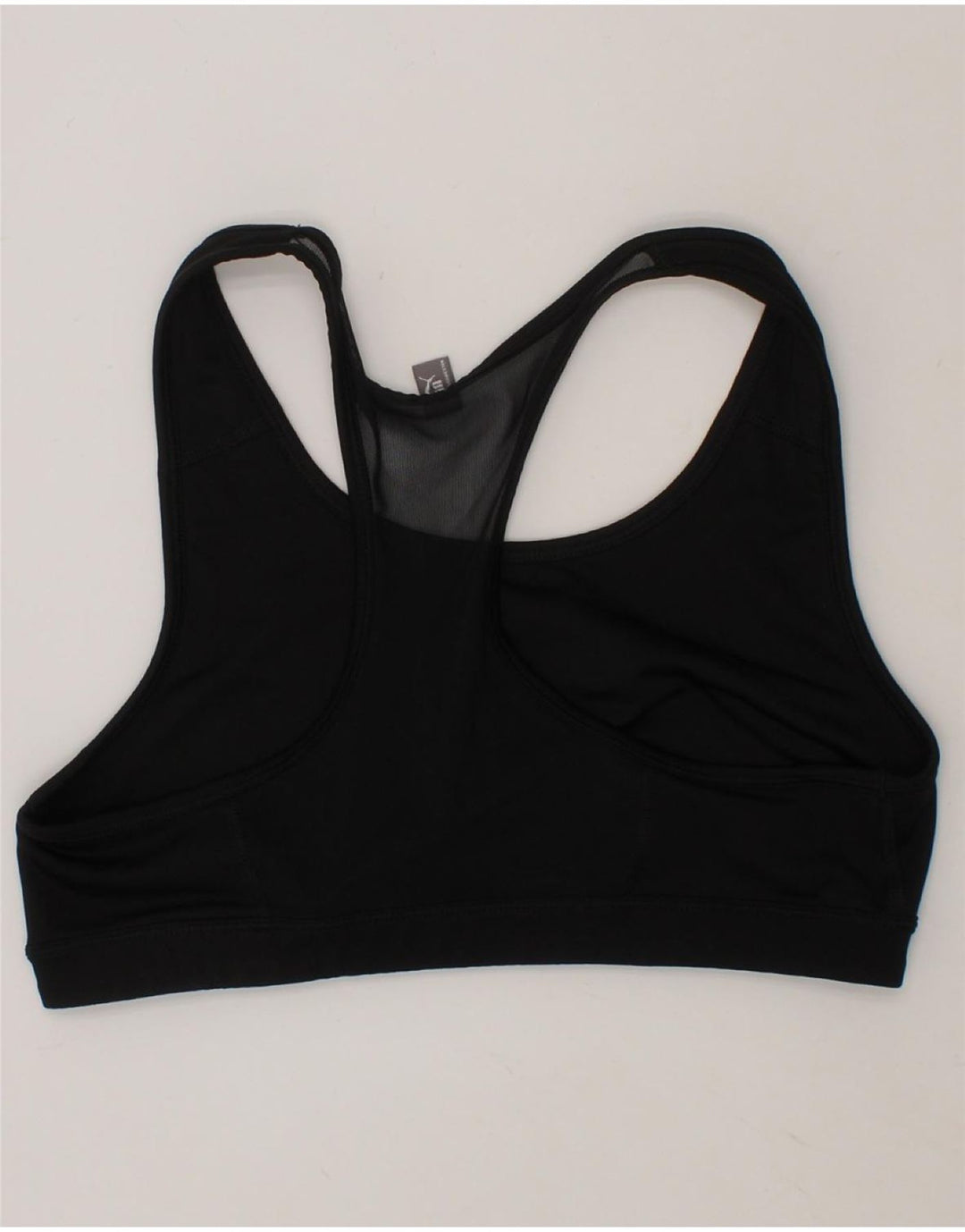 PUMA Womens Graphic Sport Bra Top UK 14 Medium Black Vintage Puma and Second-Hand Puma from Messina Hembry 