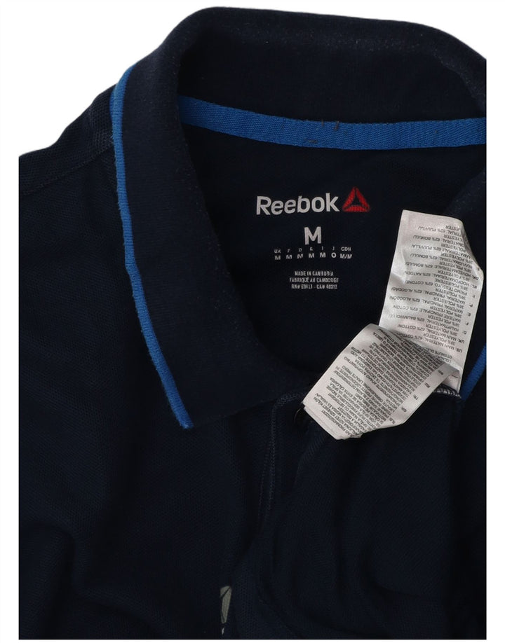 REEBOK muška polo majica Srednje tamnoplavi pamuk