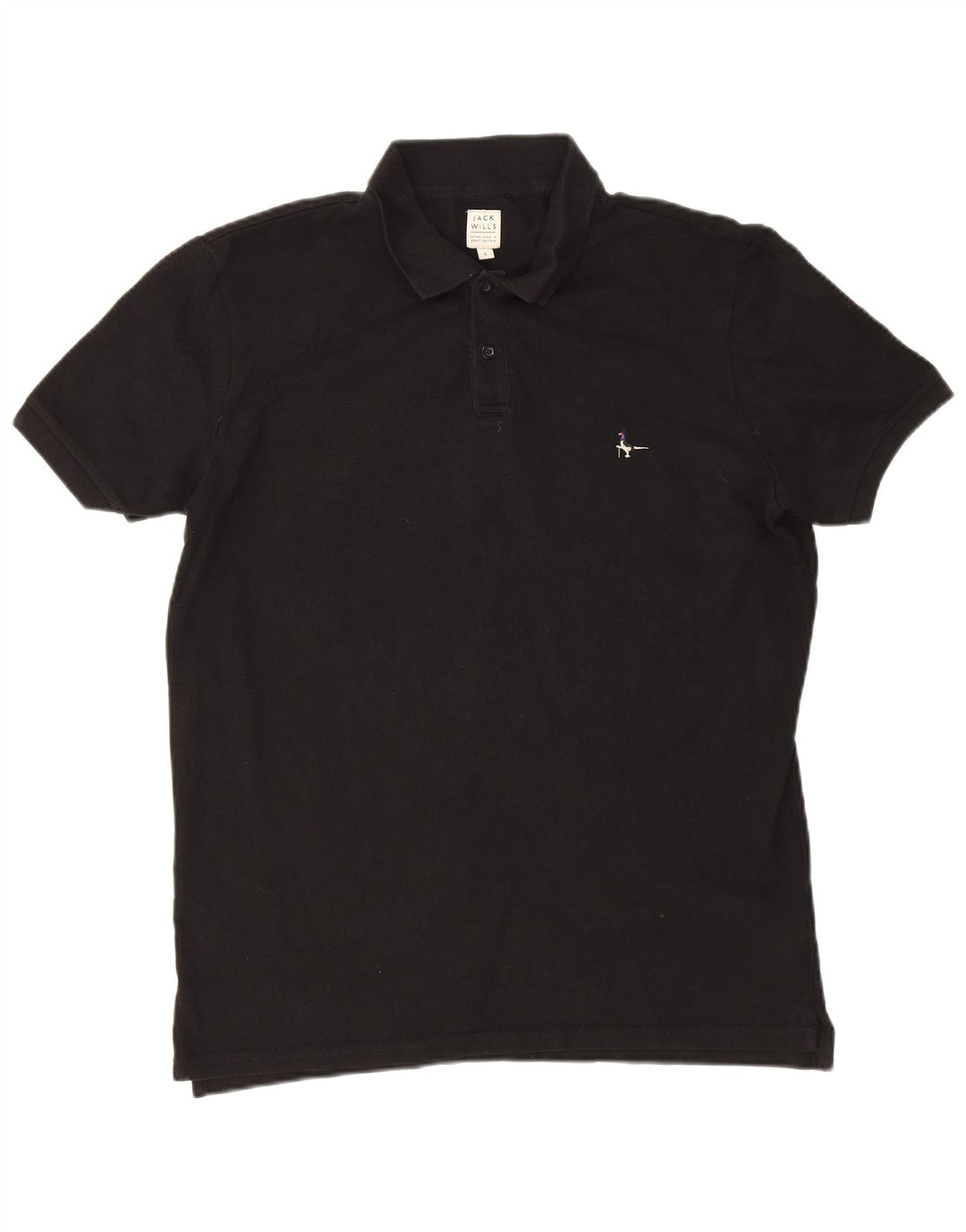 Jack Wills muška polo majica velika crna pamučna