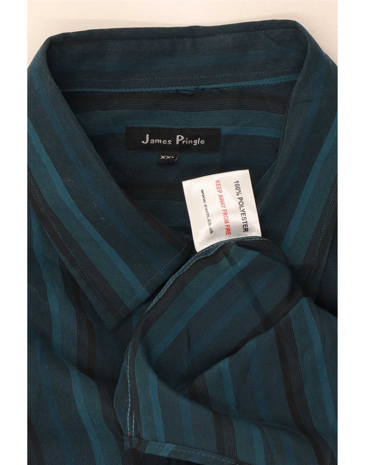 James Pringle muška košulja 2XL plavi poliester