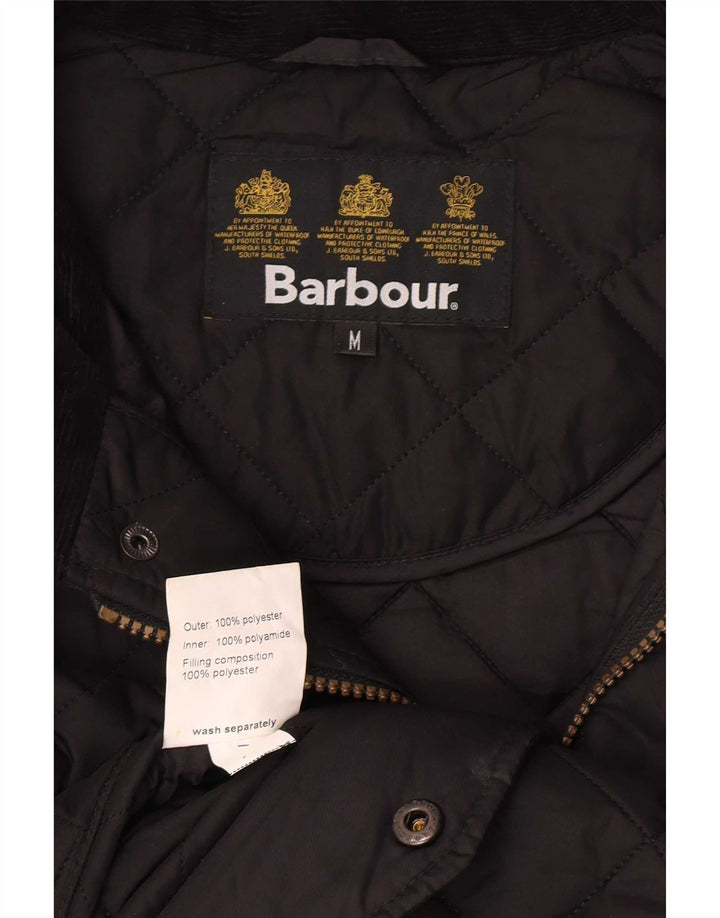 Barbour muška prošivena jakna UK 38 srednji crni poliester