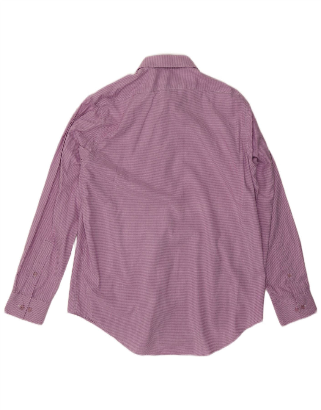 CALVIN KLEIN Muška uska košulja veličine 16 1/2 velika ljubičasta houndstooth