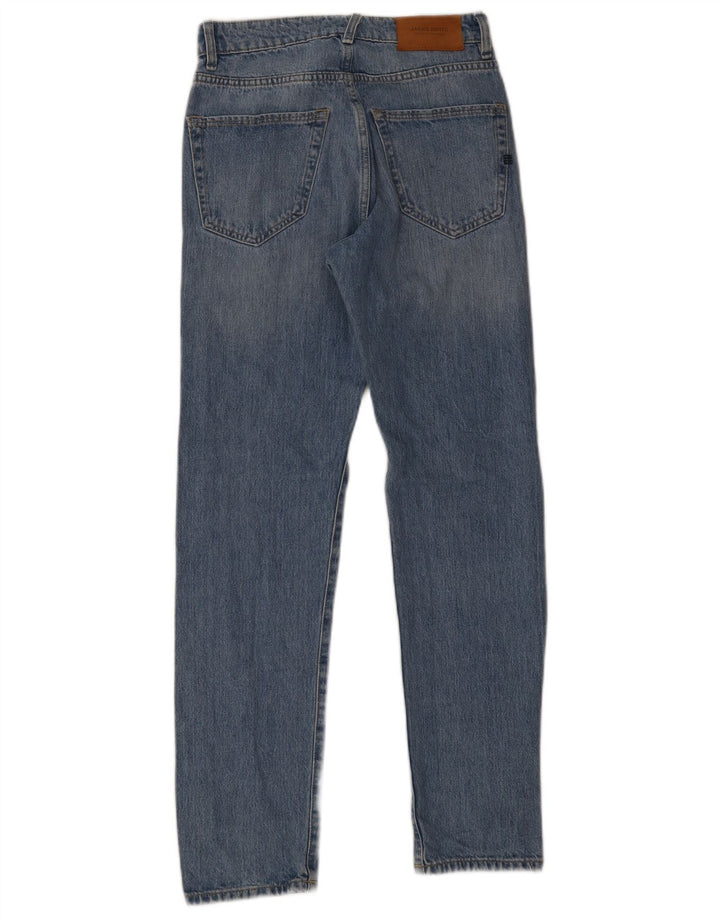 Jack & Jones Muške uske traperice W27 L32 Plavi pamuk