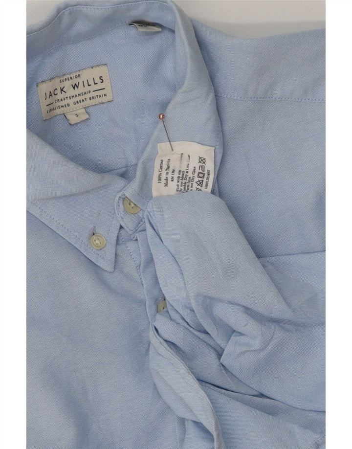Jack Wills Muška košulja Mala plava pamučna