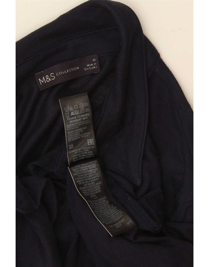 Marks & Spencer ženska košulja UK 10 Mala tamnoplava viskoza