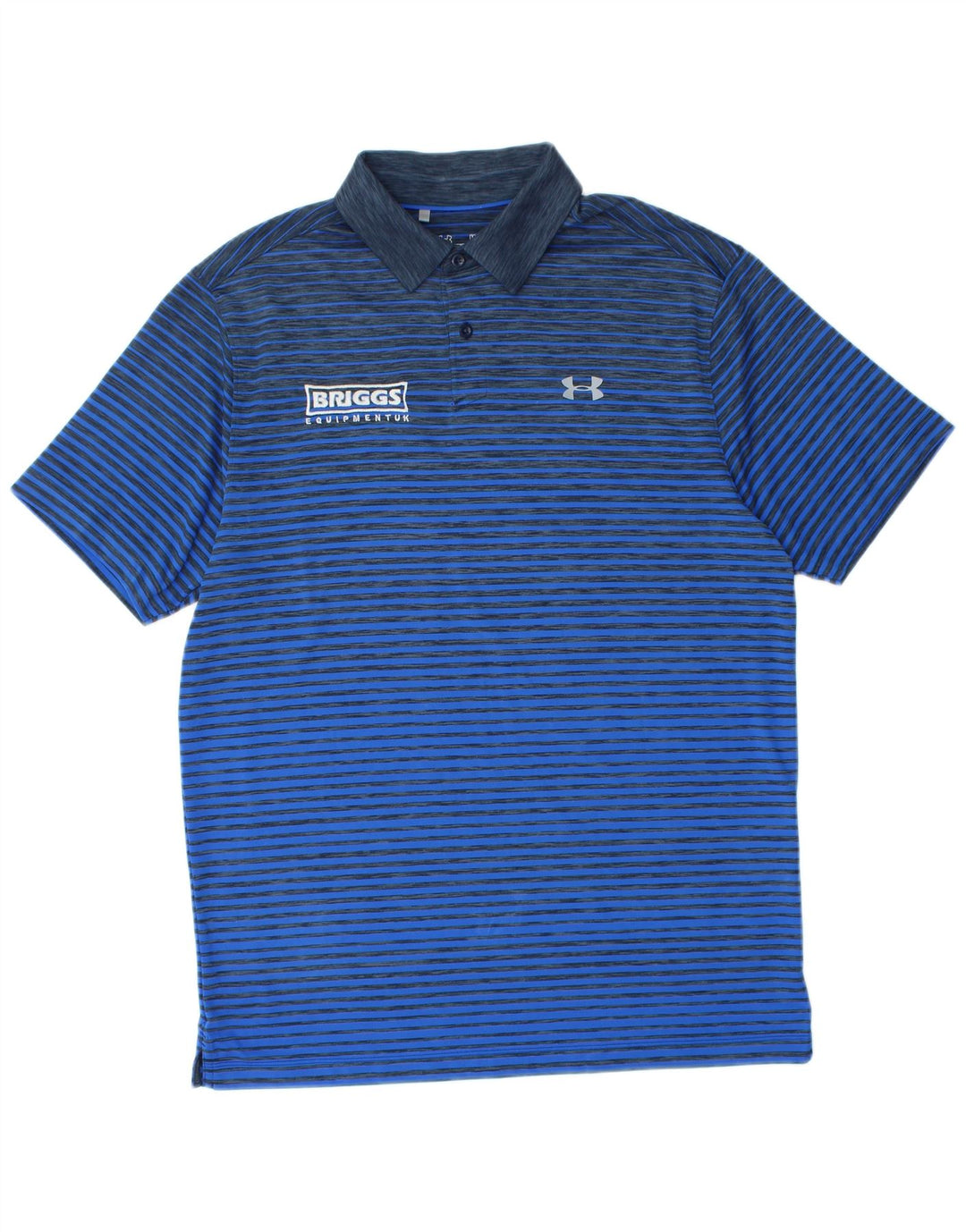 UNDER ARMOUR Muška Heat Gear Graphic polo majica srednje plave pruge