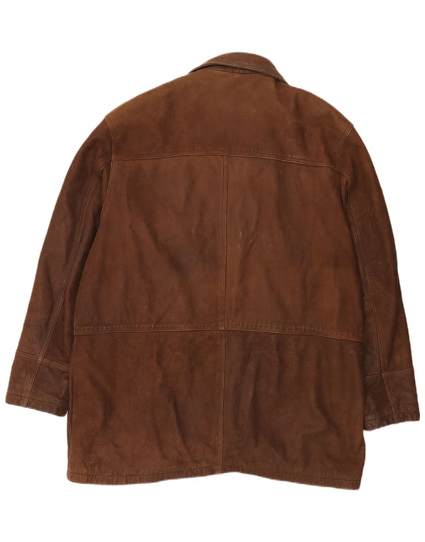 Wilsons muški kožni kaput UK 40 Large Brown