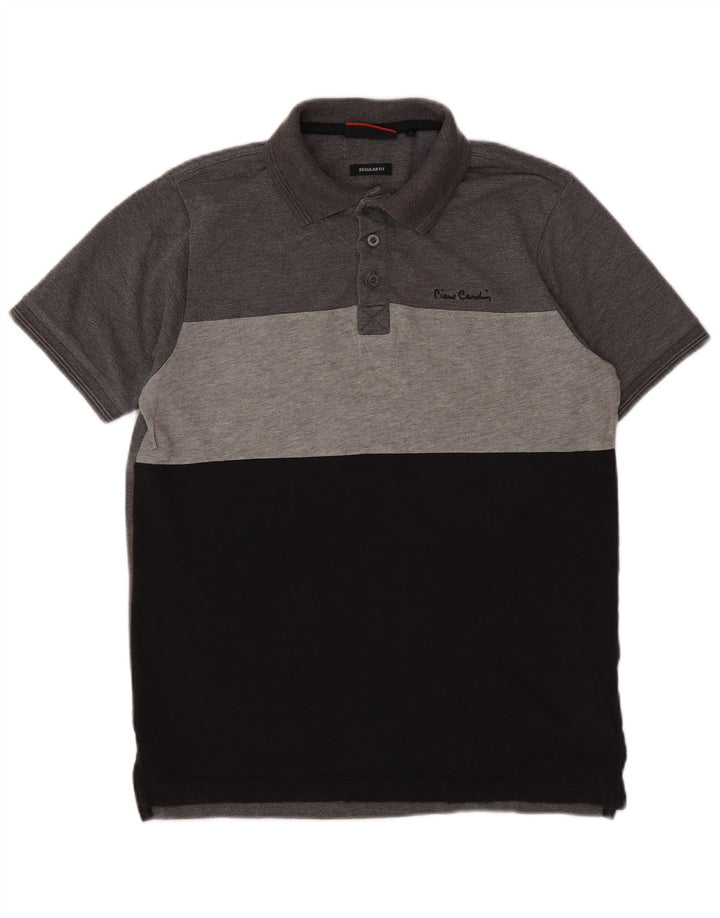 Pierre Cardin muška polo majica standardnog kroja mala siva poliesterska boja