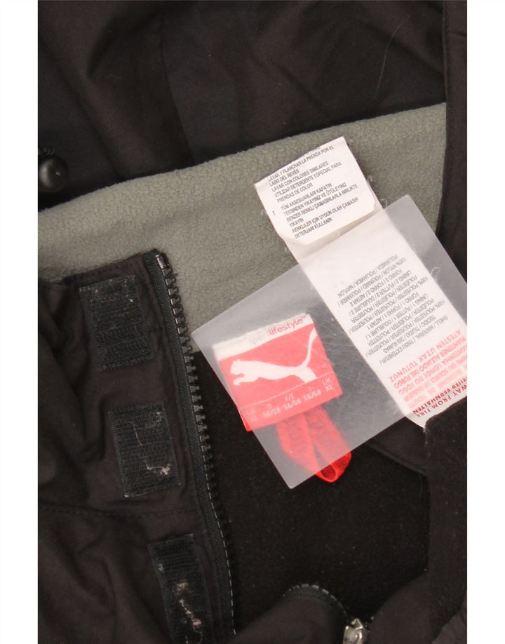 Puma muški pulover s kapuljačom jakna UK 42 XL crni poliester