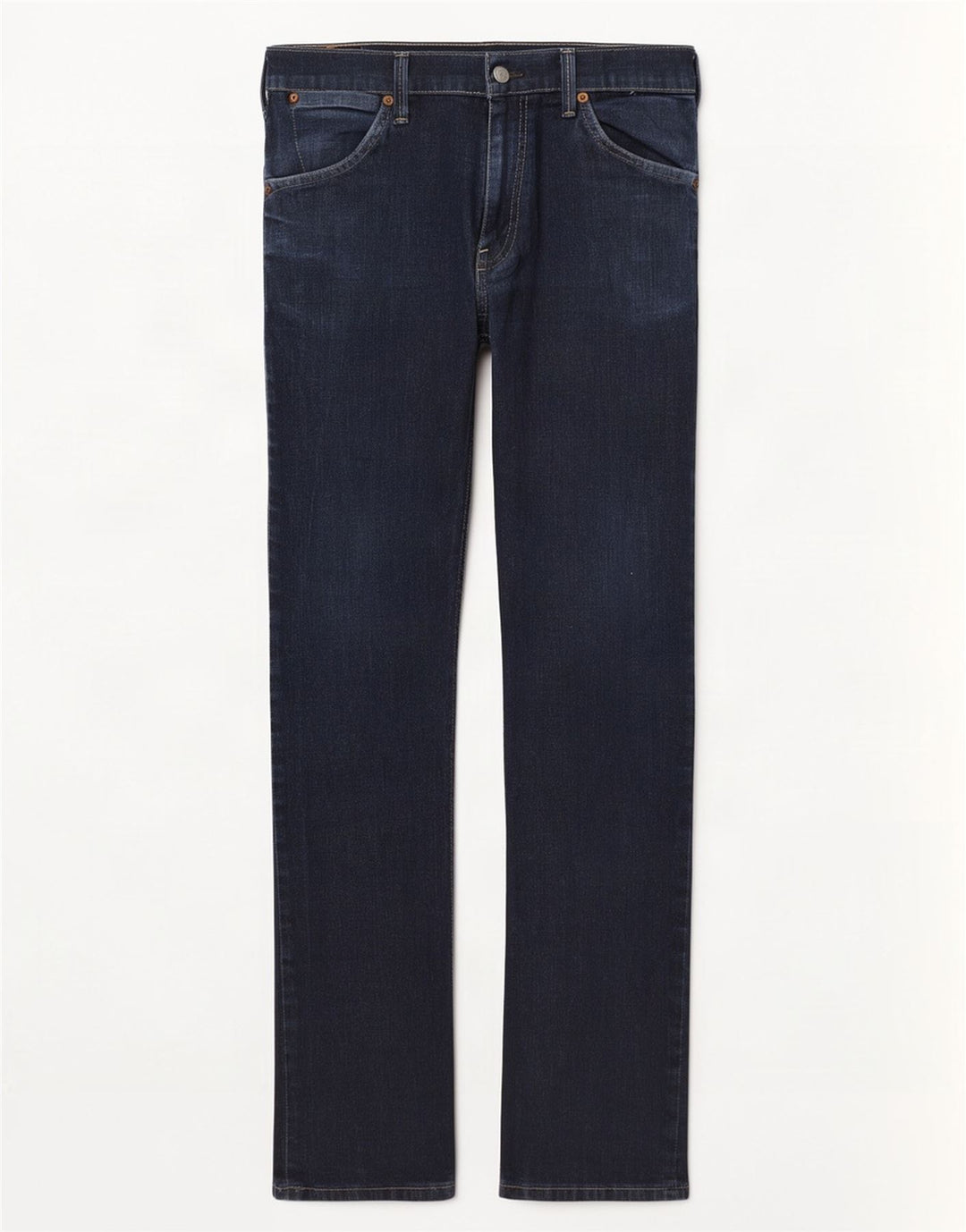 Levi's ženske ravne traperice 504 W30 L32 tamnoplavi pamuk