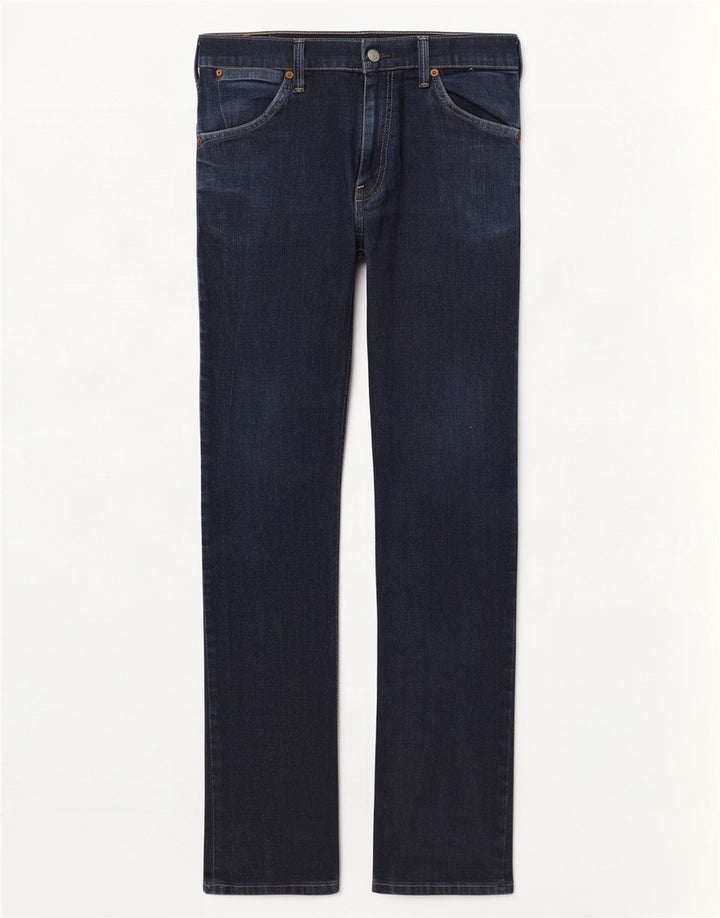 Levi's ženske ravne traperice 504 W30 L32 tamnoplavi pamuk