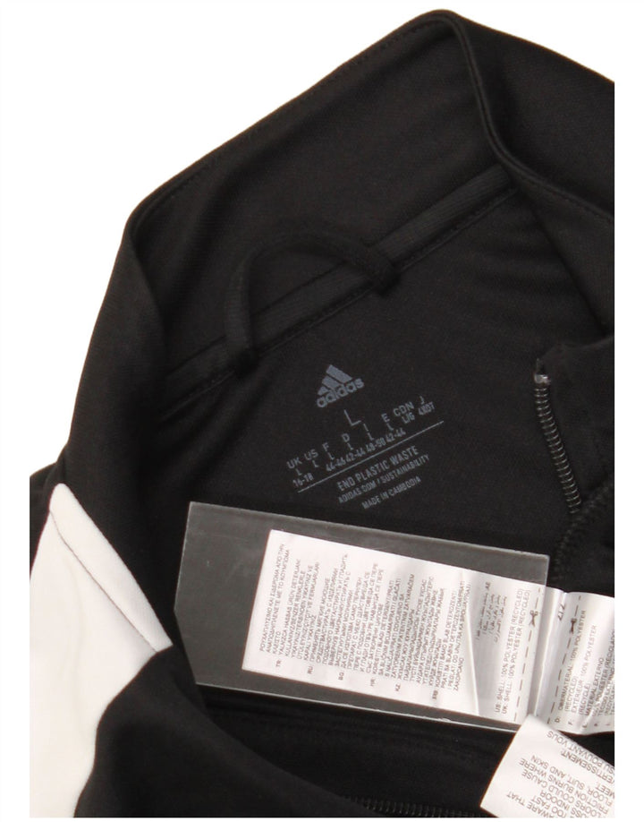Adidas ženska trenirka Aeroready gornja jakna UK 16/18 veliki crni poliester