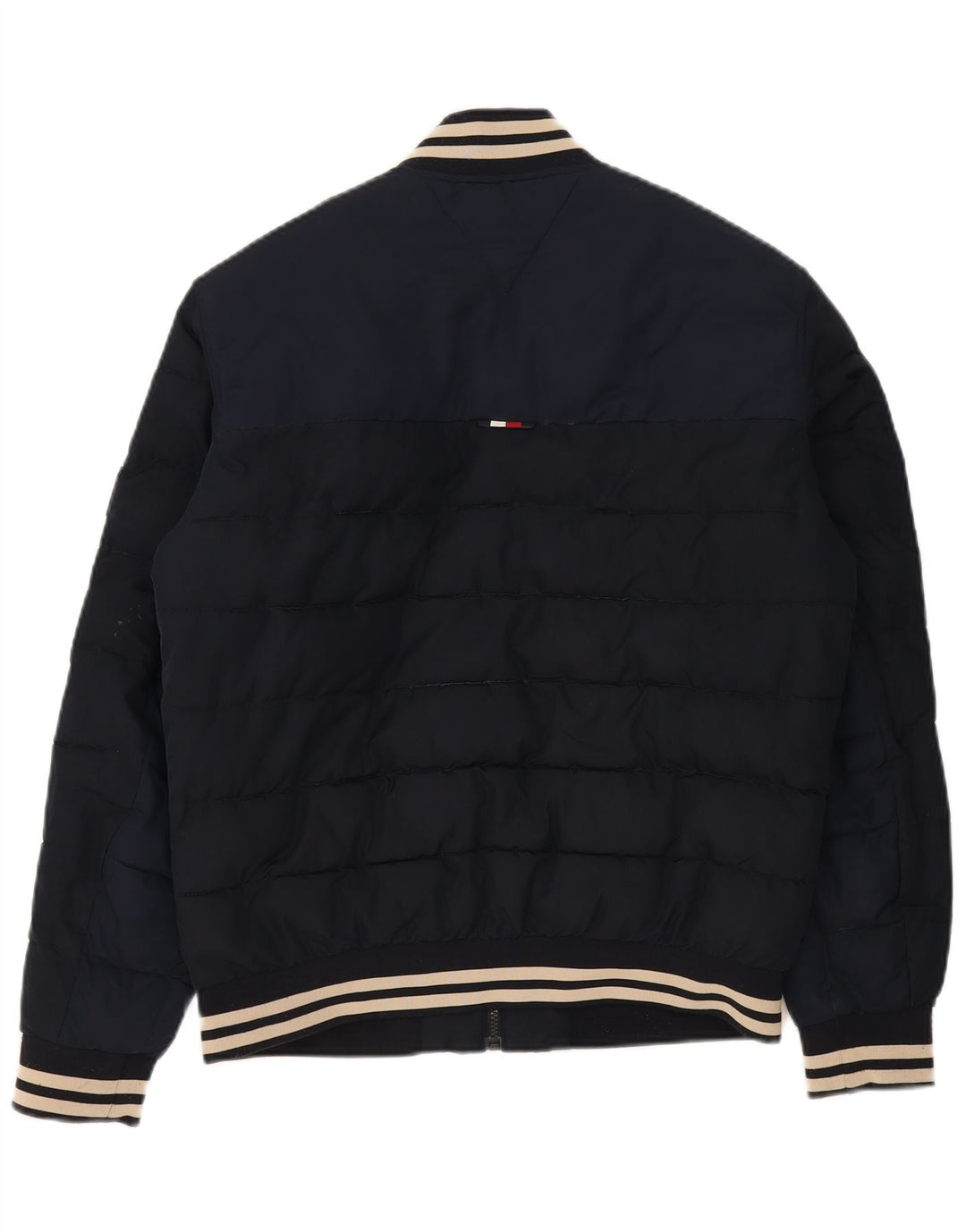 Tommy Hilfiger muška podstavljena jakna UK 38 srednje tamnoplavi poliester