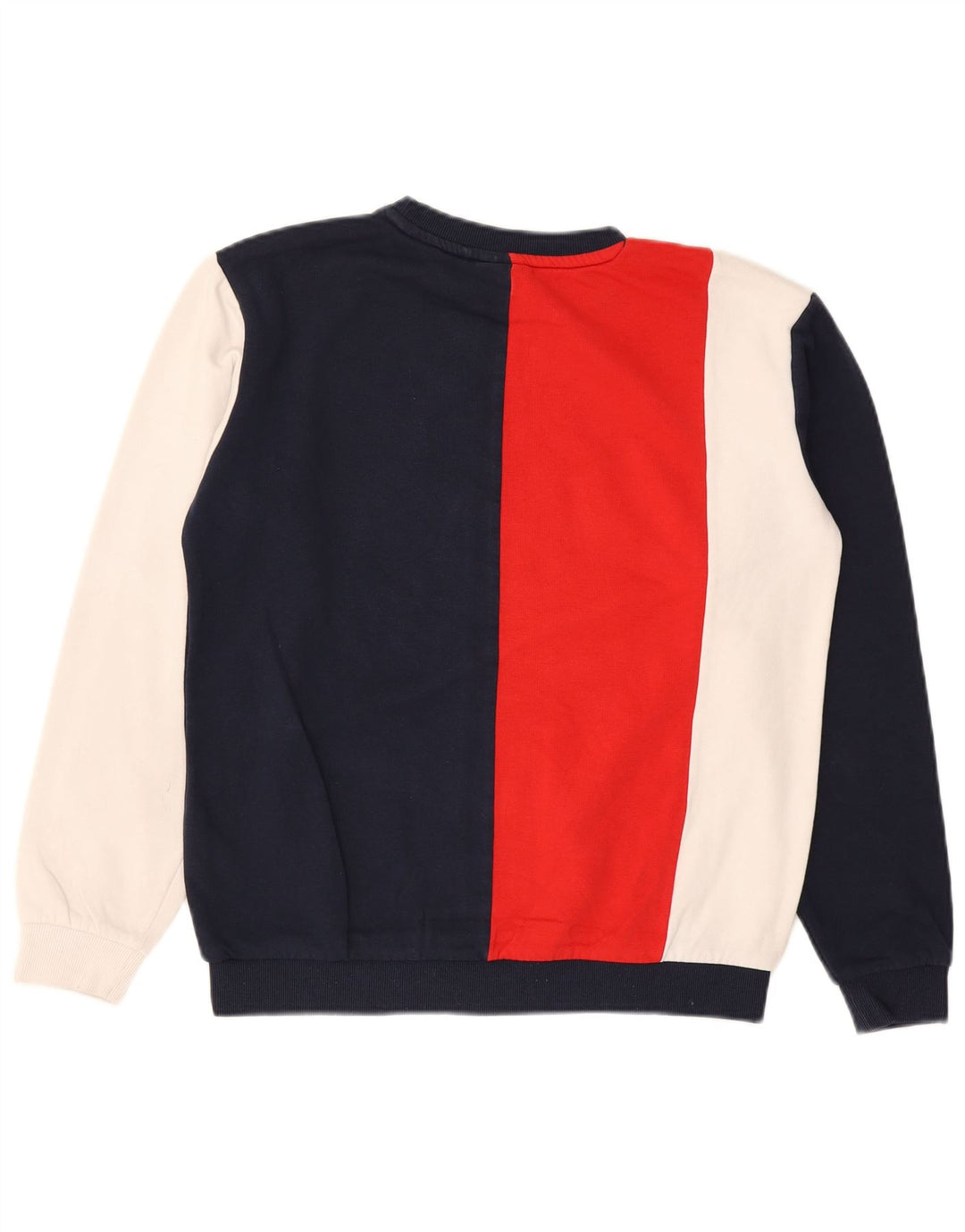 FILA Boys Sweatshirt Jumper 13-14 Years Multicoloured Colourblock Cotton