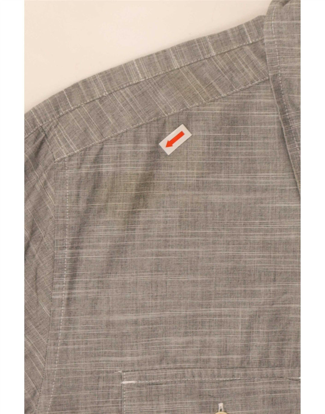 Quiksilver muška košulja XL sivi pamuk na pruge