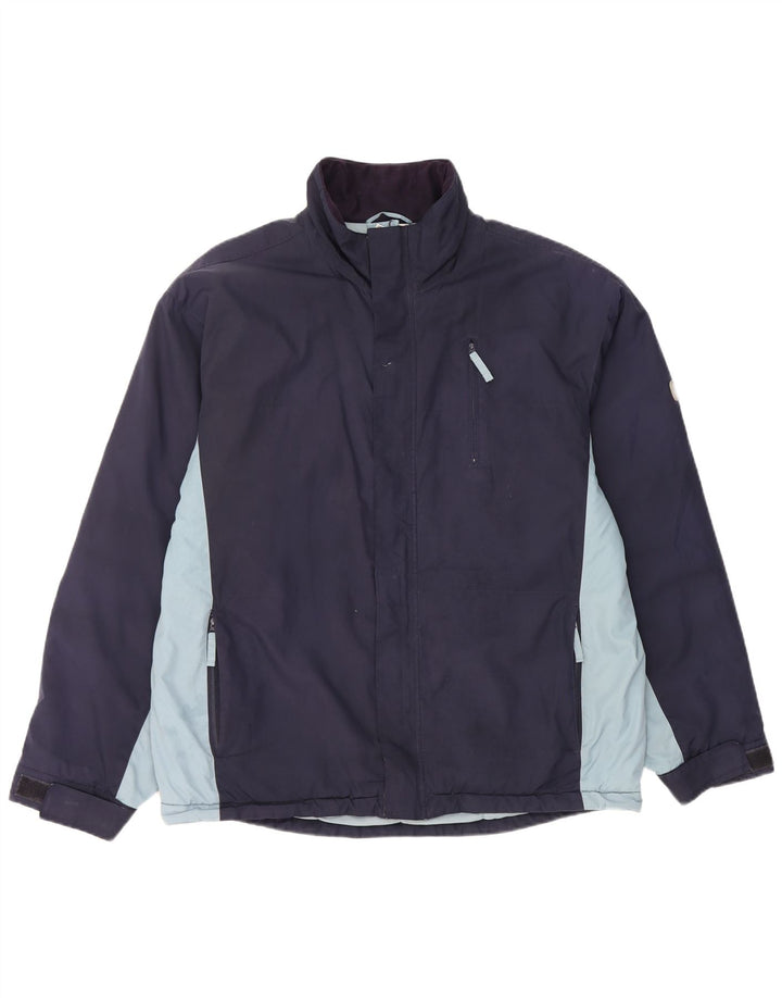 Puma muška vjetrovka jakna UK 38 Medium Navy Blue Colourblock Poliester