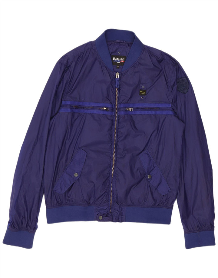 BLAUER muška bomber jakna UK 44 2XL tamnoplava
