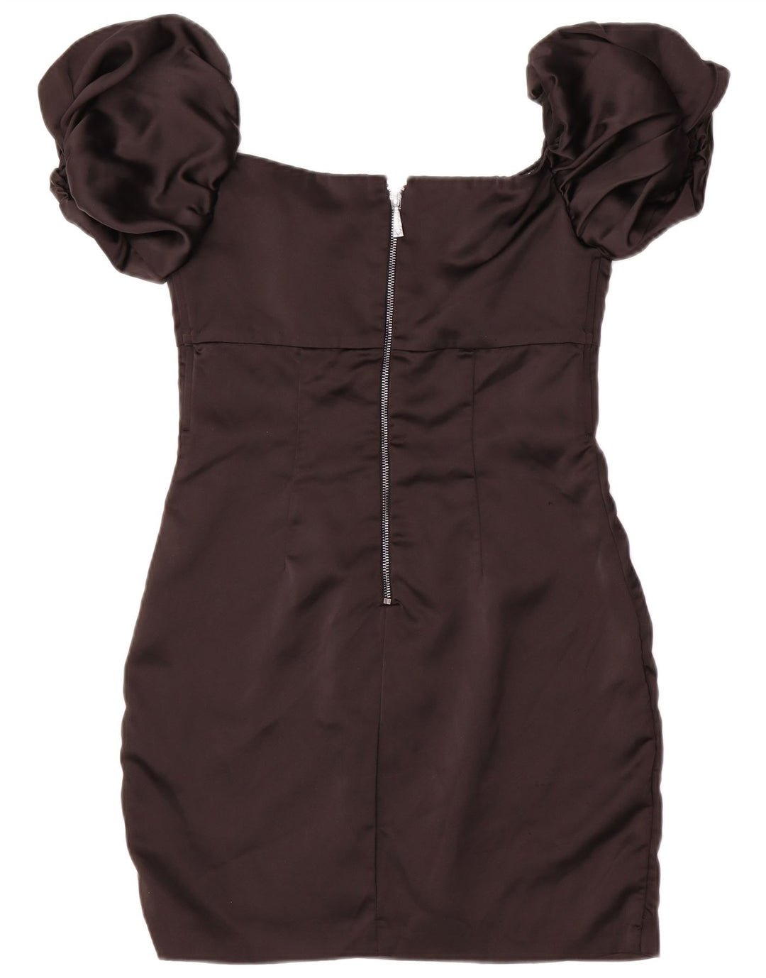 Guess Ženska haljina s otvorenim ramenima, mala crna poliesterska haljina UK 8