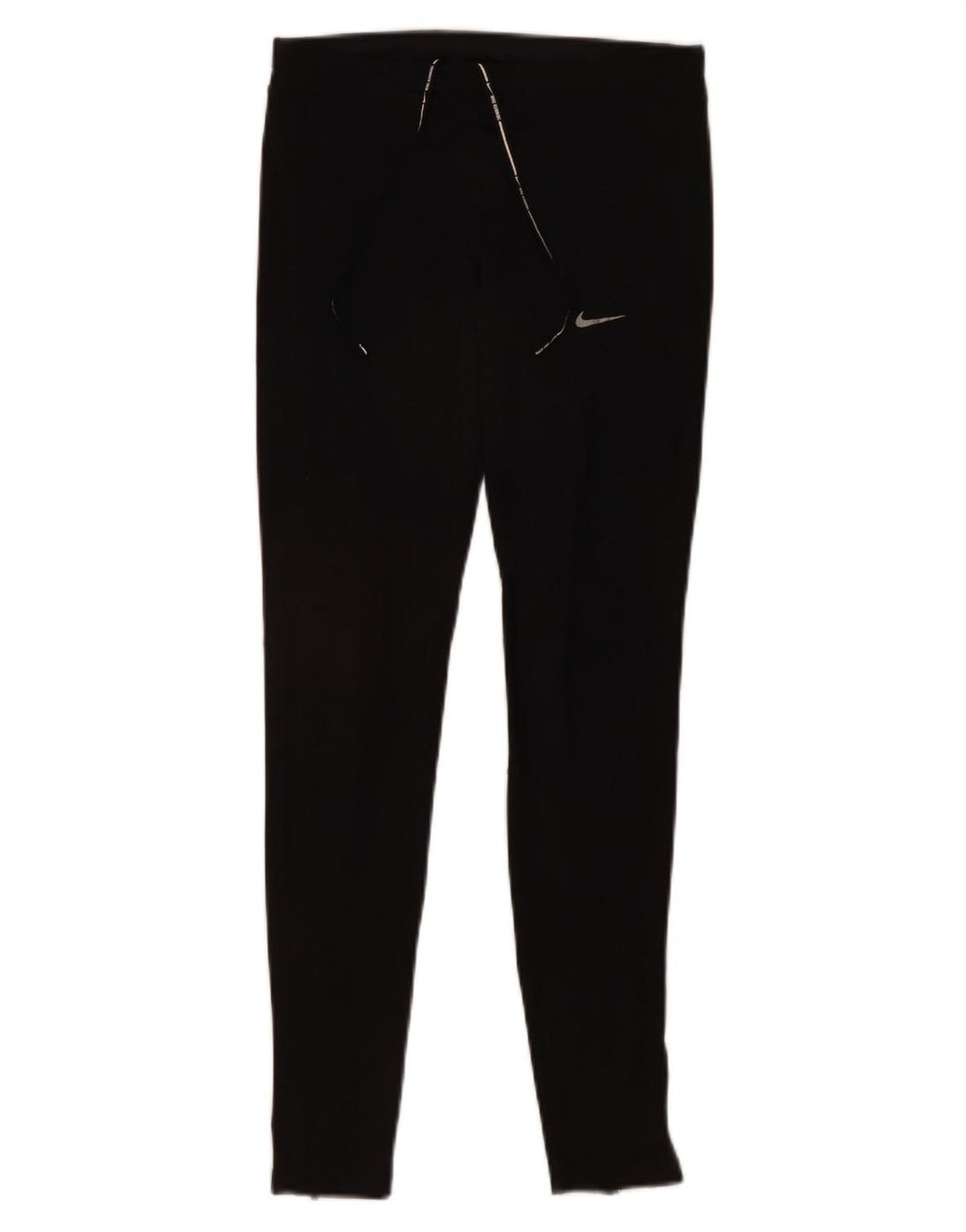 Nike Ženske Dri Fit Leggings UK 10 Male crne poliesterske