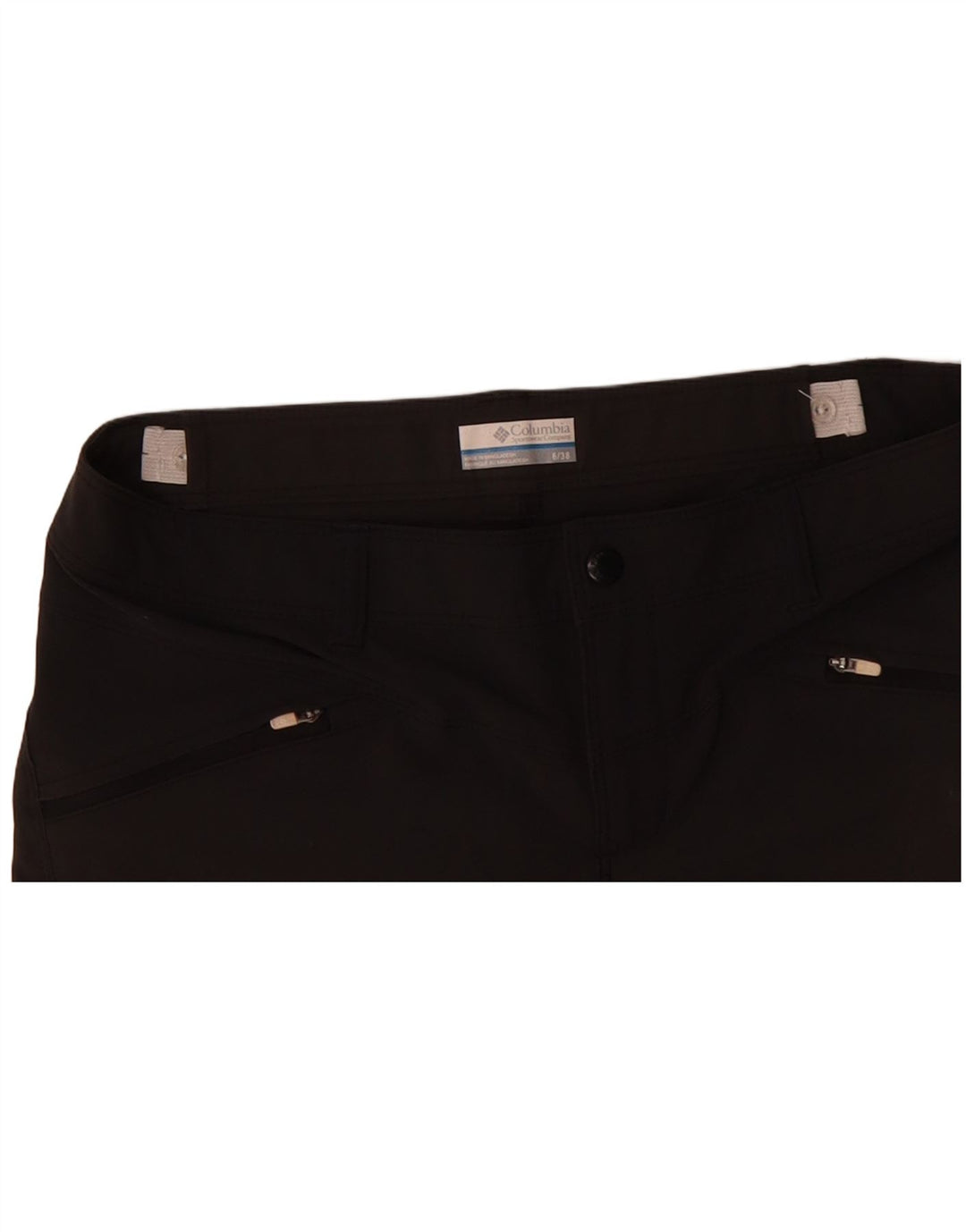 COLUMBIA Womens Casual Shorts US 6 Medium W32 Black