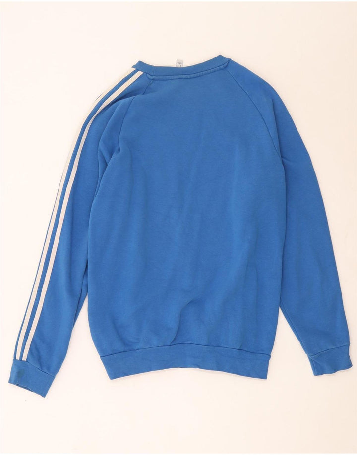 Adidas muška majica srednje plavi pamuk